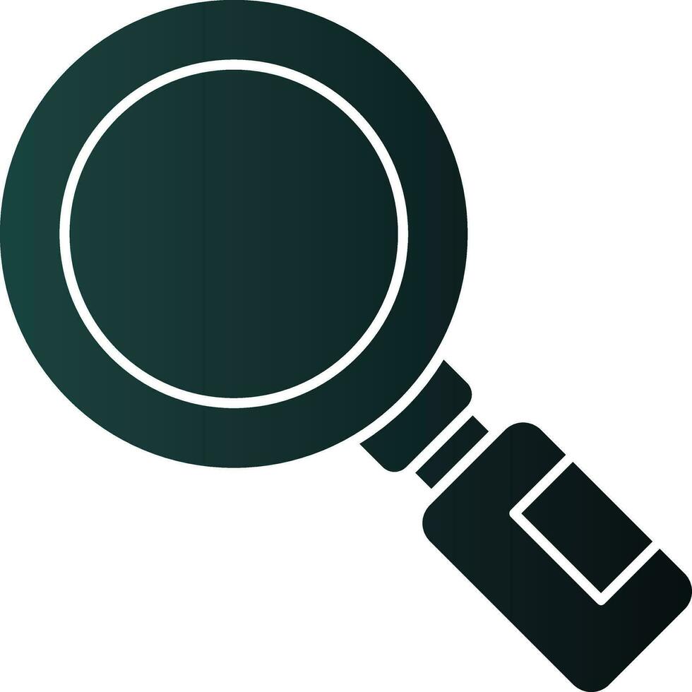 Magnifying Glass Vector Icon Design