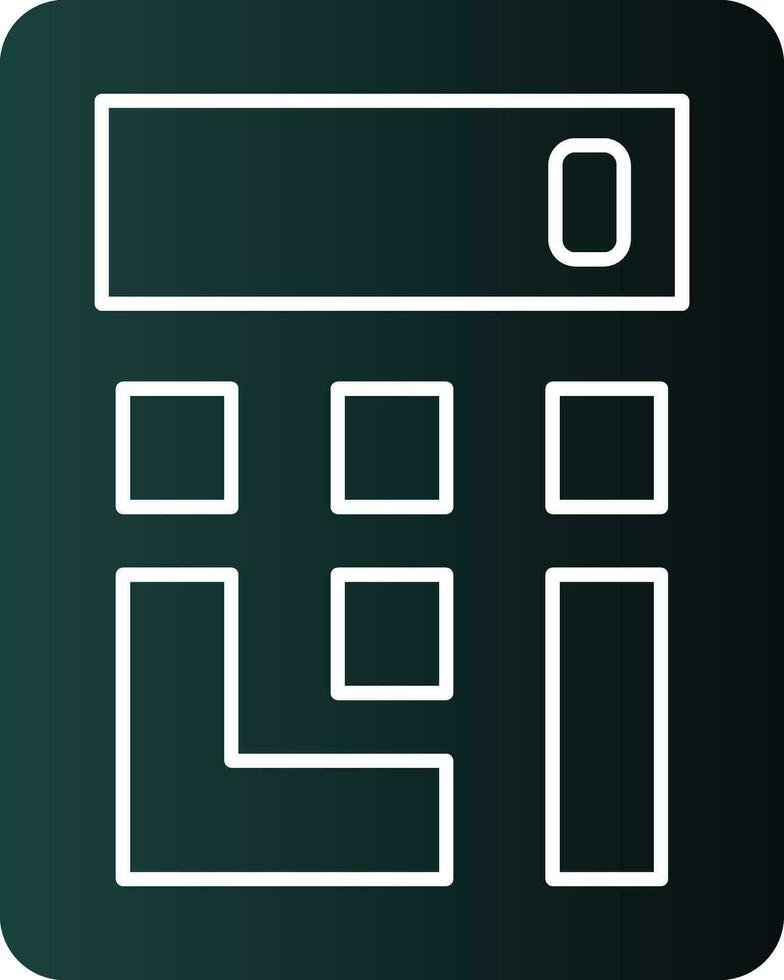 Calculator Vector Icon Design