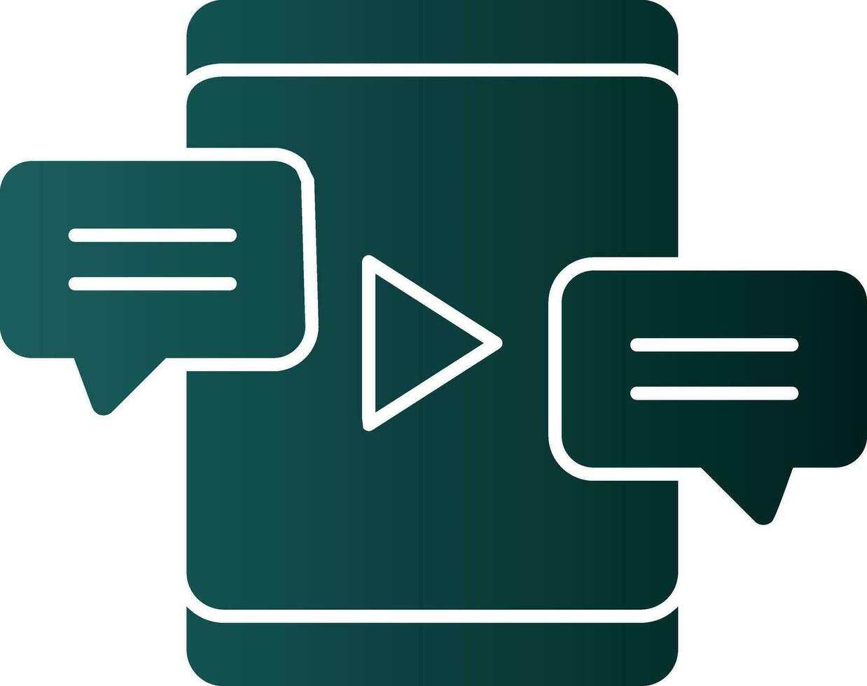 Comment Vector Icon Design