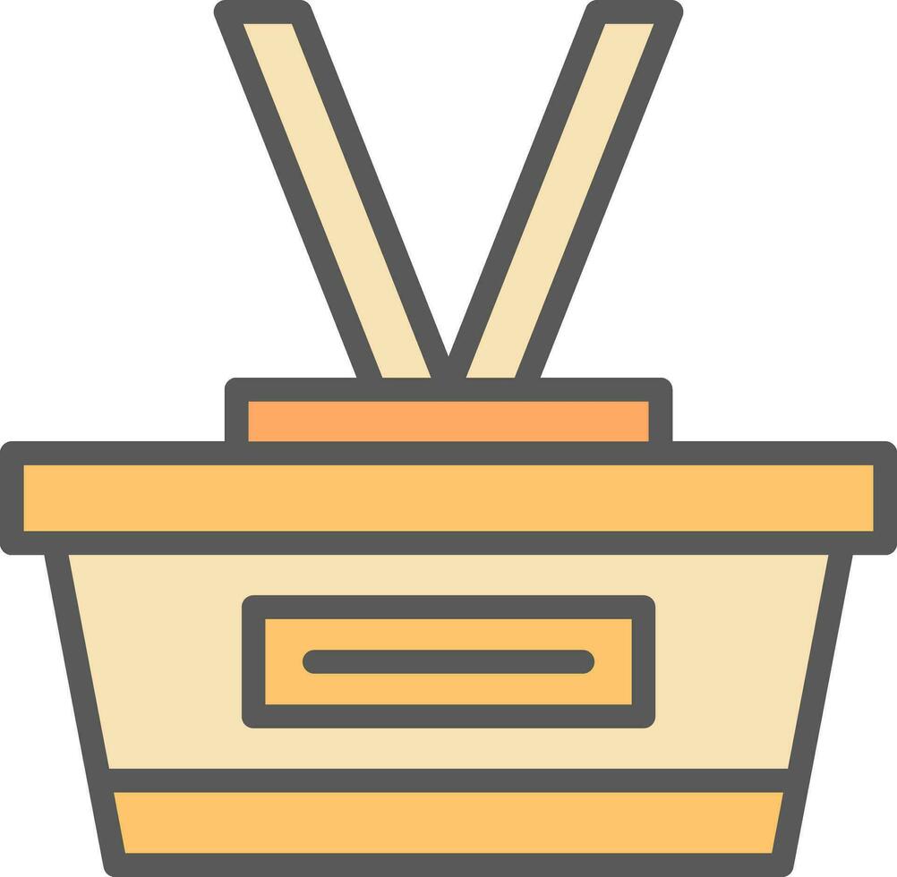 Basket Vector Icon Design