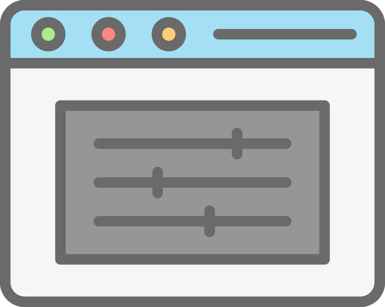 Sound Control Vector Icon Design