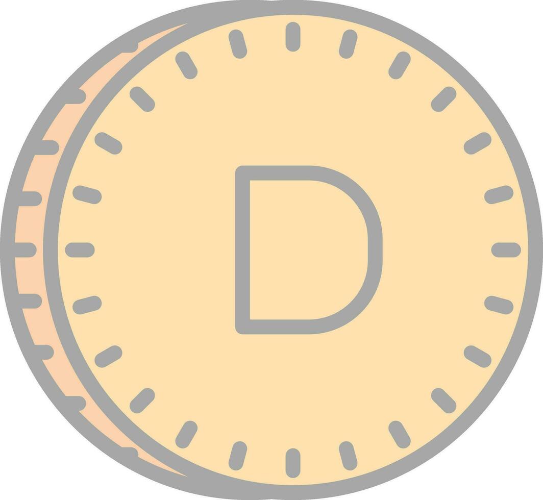 Dalasi Vector Icon Design