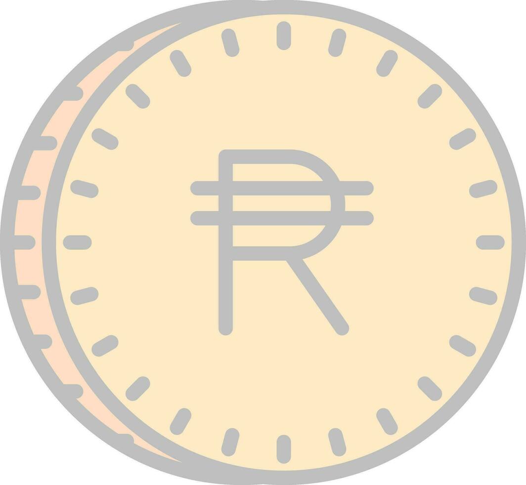 Rand Vector Icon Design