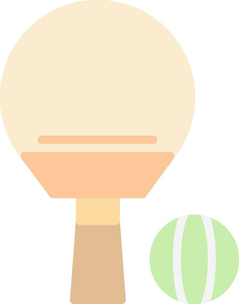 Ping Pong Vector Icon Design