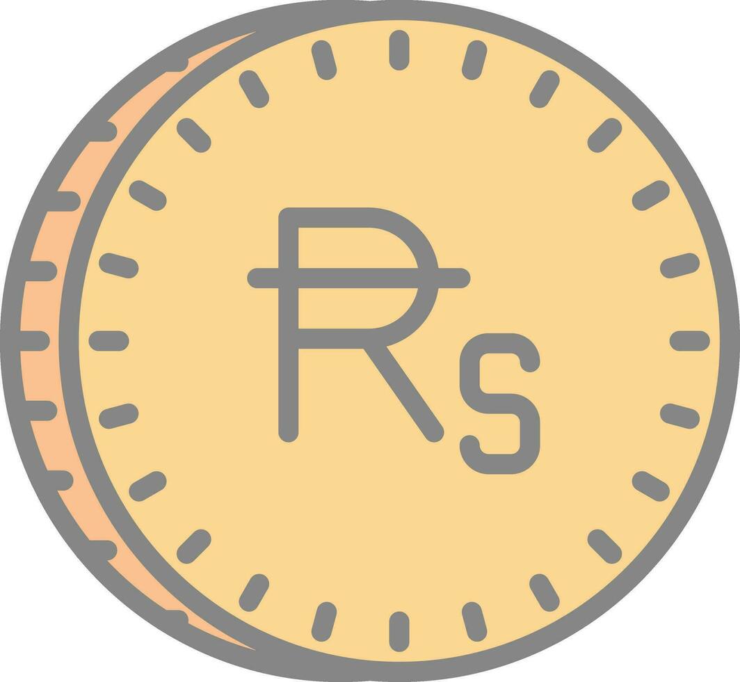 Rupee Vector Icon Design