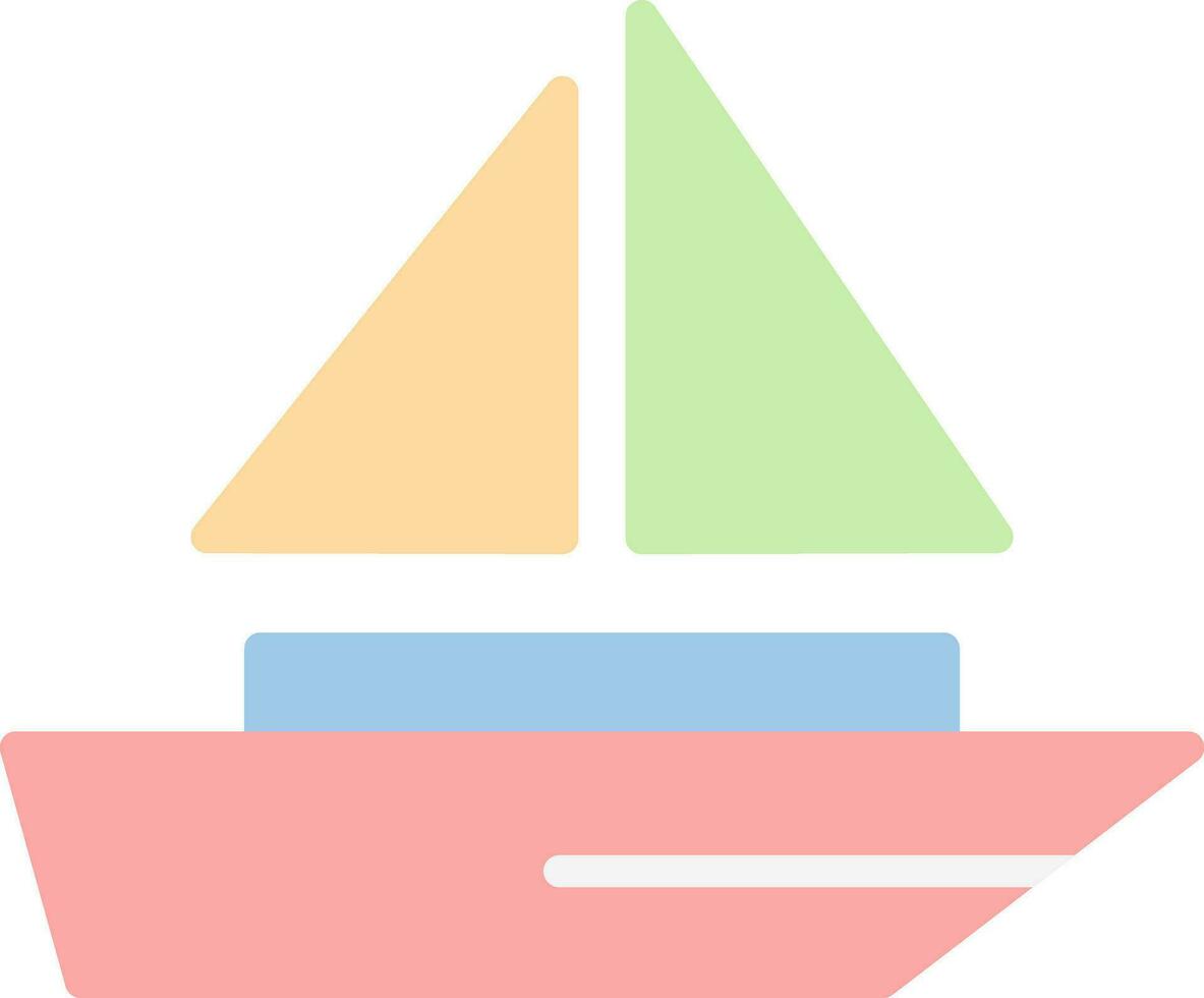 Sailing Vector Icon Design