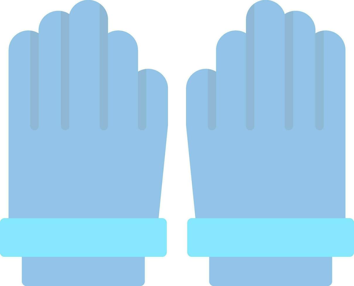 guantes, vector, icono, diseño vector