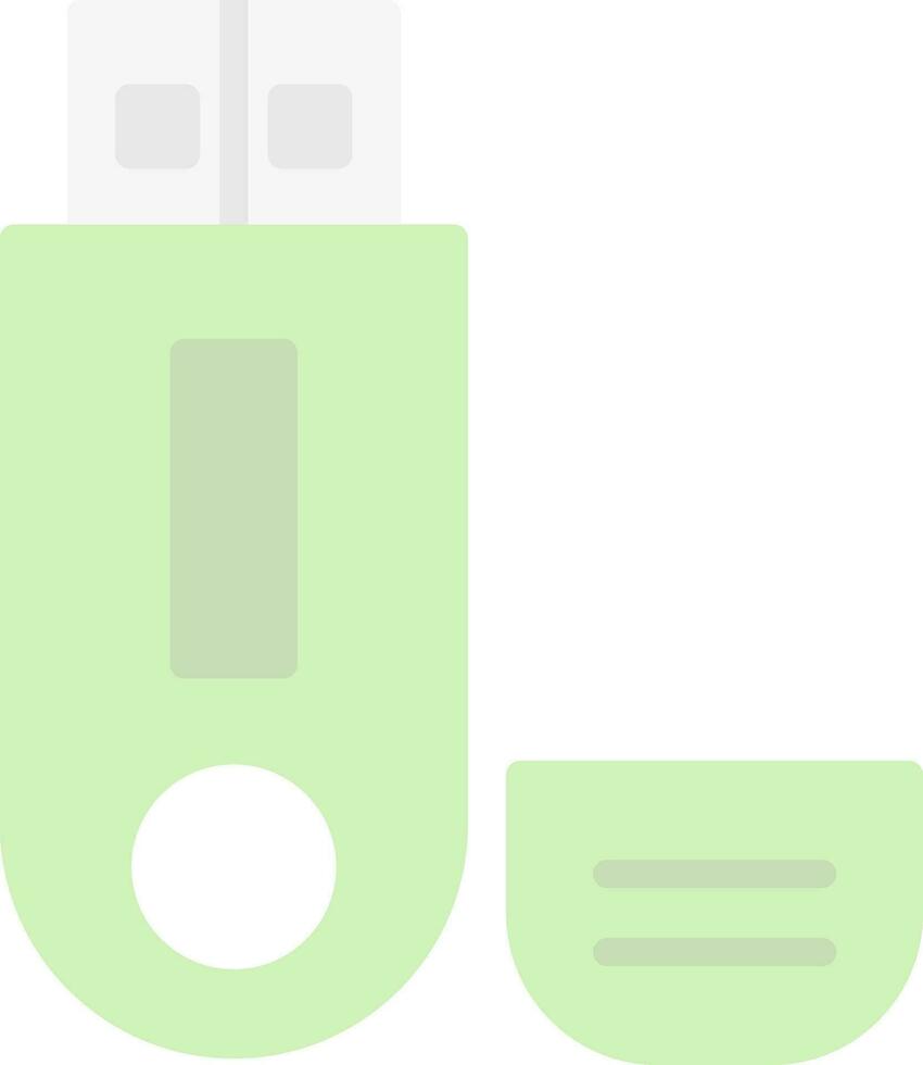 Pendrive Vector Icon Design