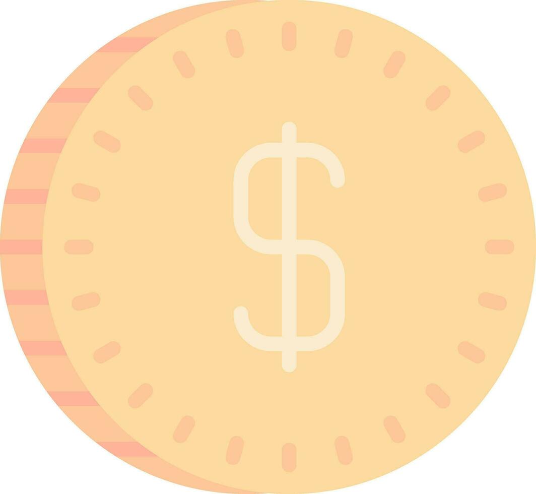 diseño de icono de vector de dólar