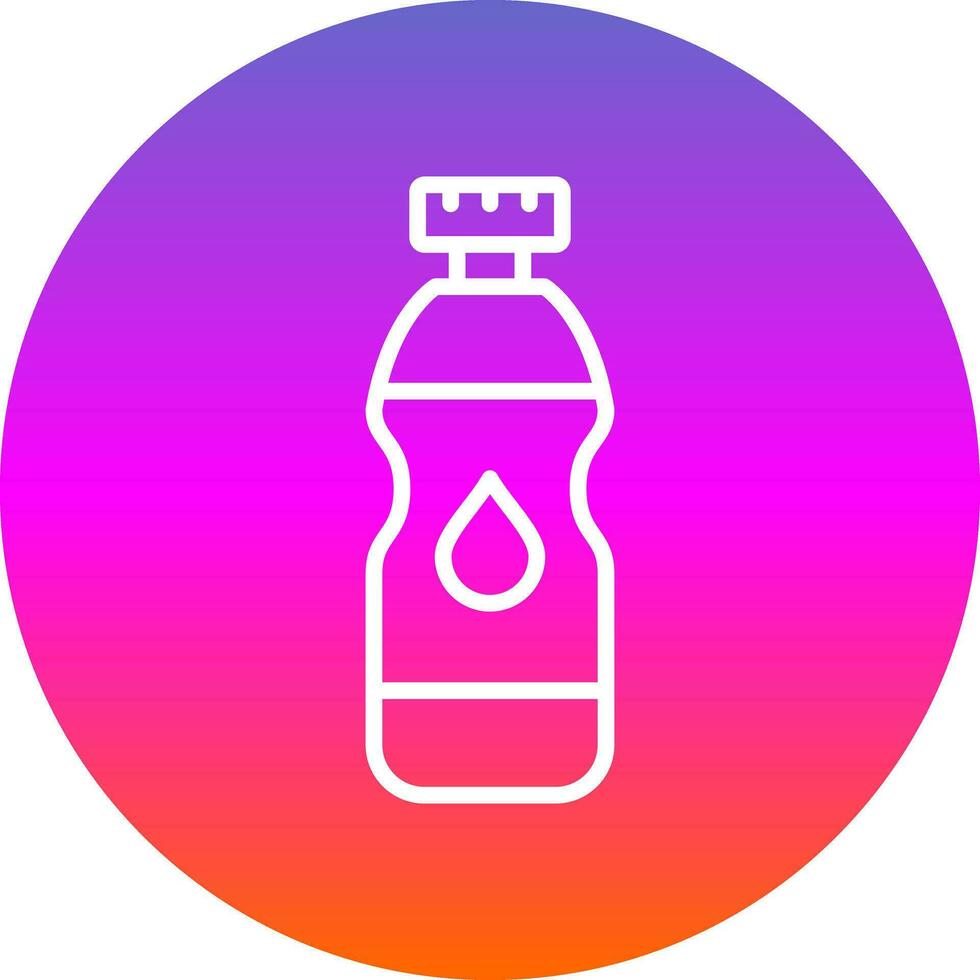 diseño de icono de vector de botella de agua