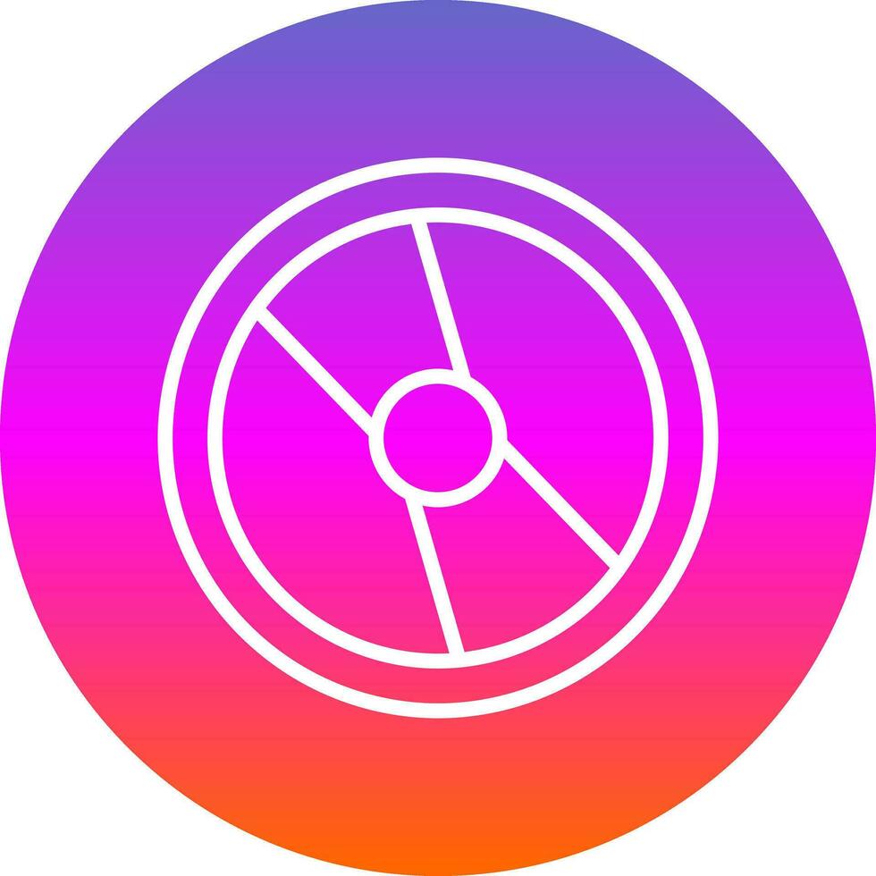 Compact Disk Vector Icon Design