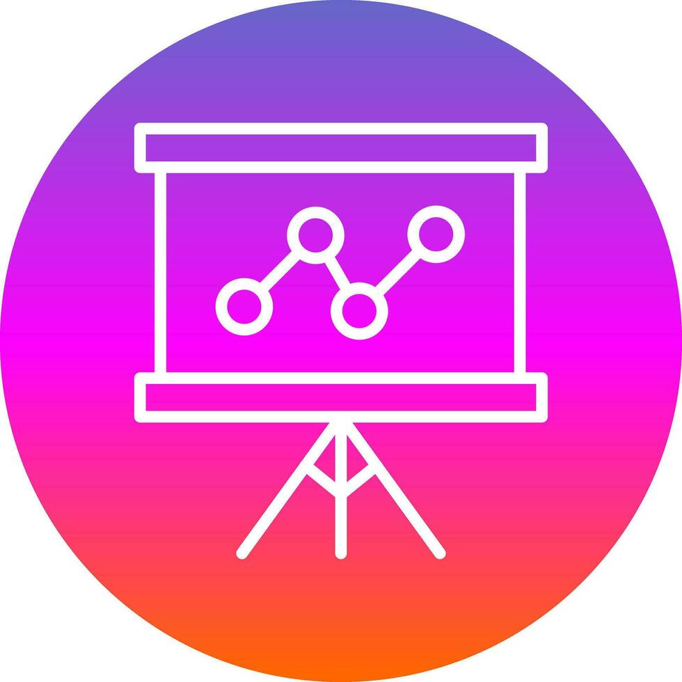 Presentation Vector Icon Design