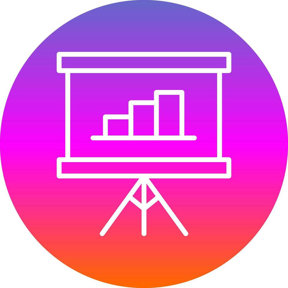 Chart Vector Icon Design