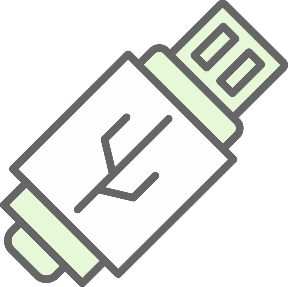 diseño de icono de vector usb