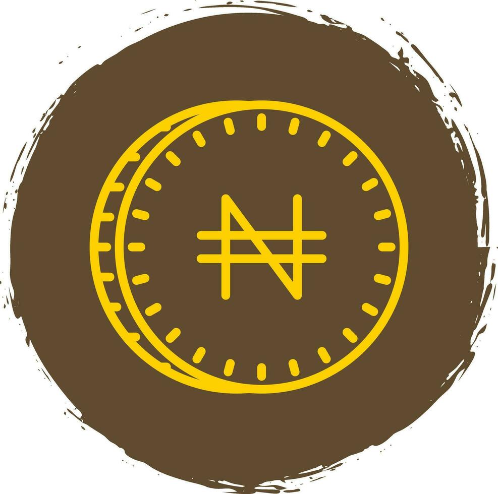 naira vector icono diseño