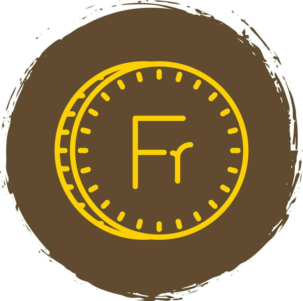 Franc Vector Icon Design