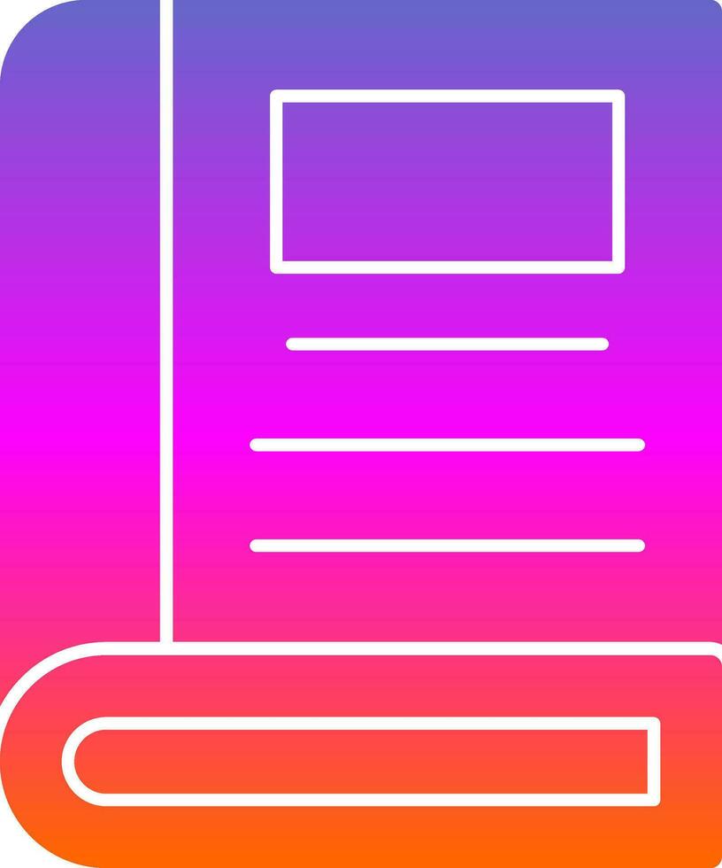Notebook Vector Icon Design