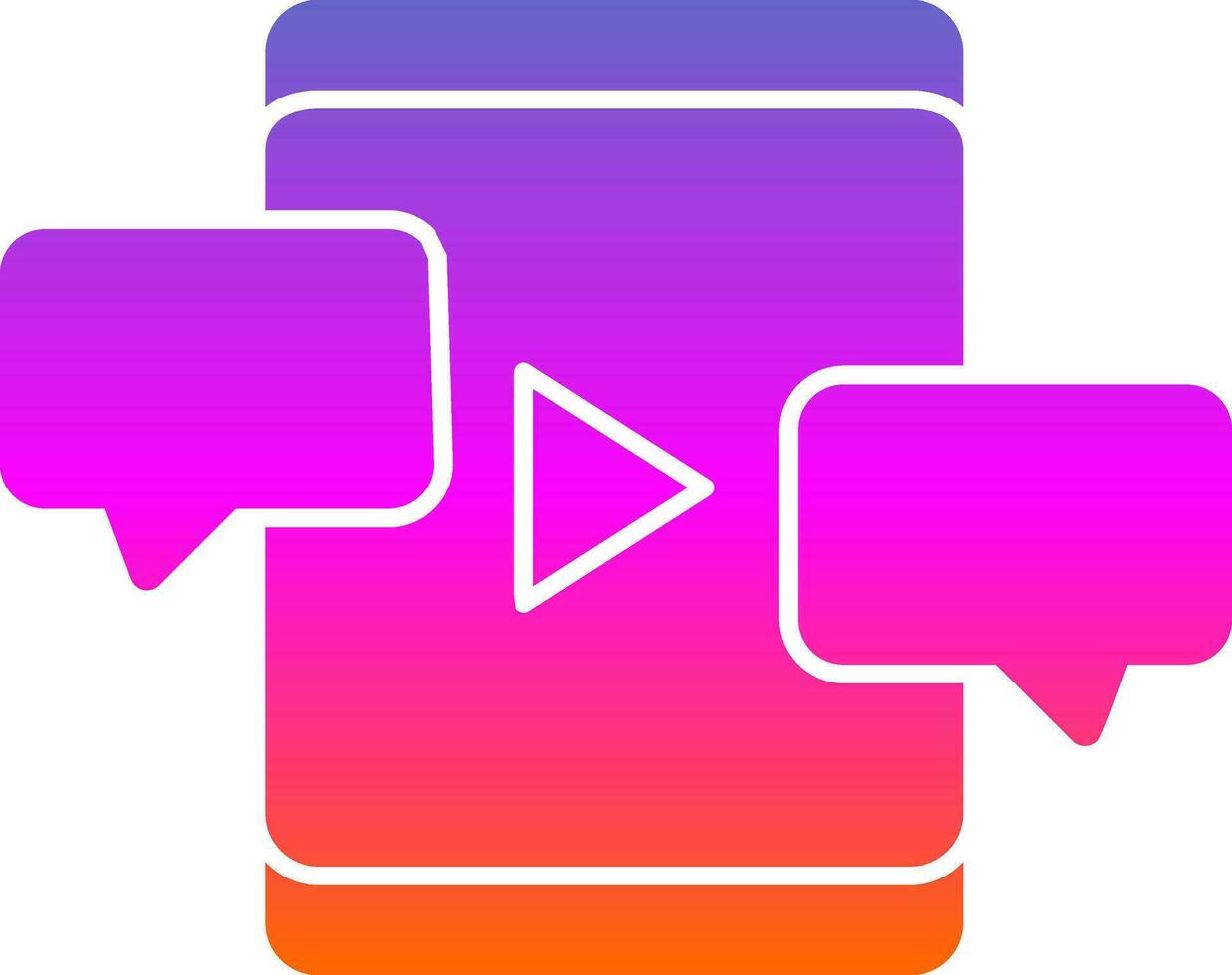 Comment Vector Icon Design