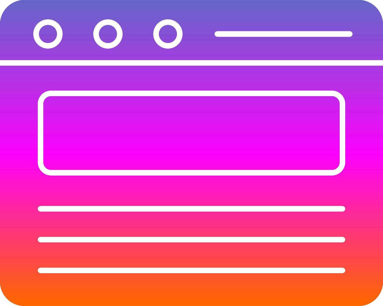 Banner Vector Icon Design