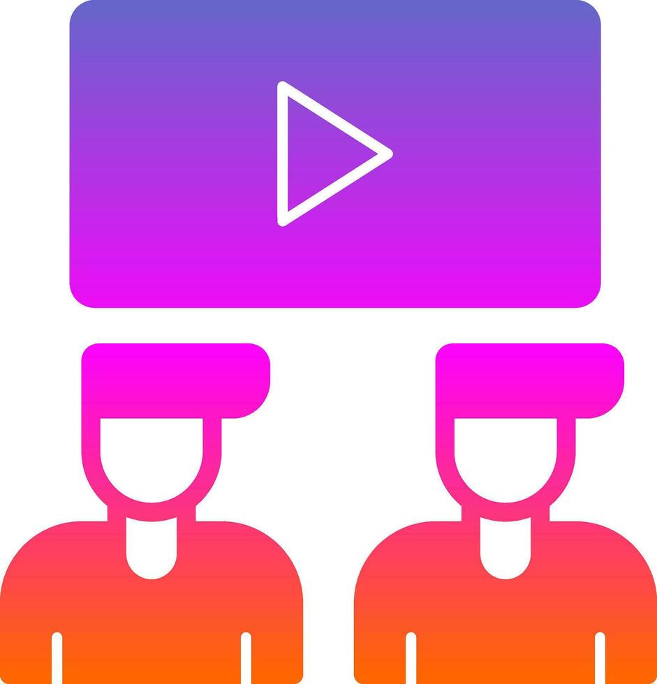 Audience Vector Icon Design