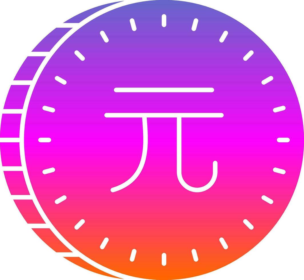Renminbi Vector Icon Design