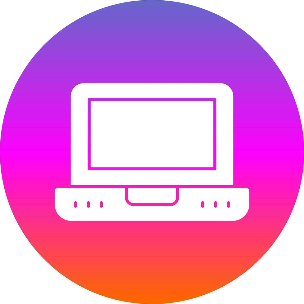 Laptop Vector Icon Design