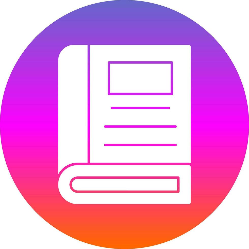 Notebook Vector Icon Design
