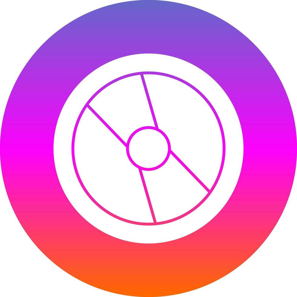 Compact Disk Vector Icon Design
