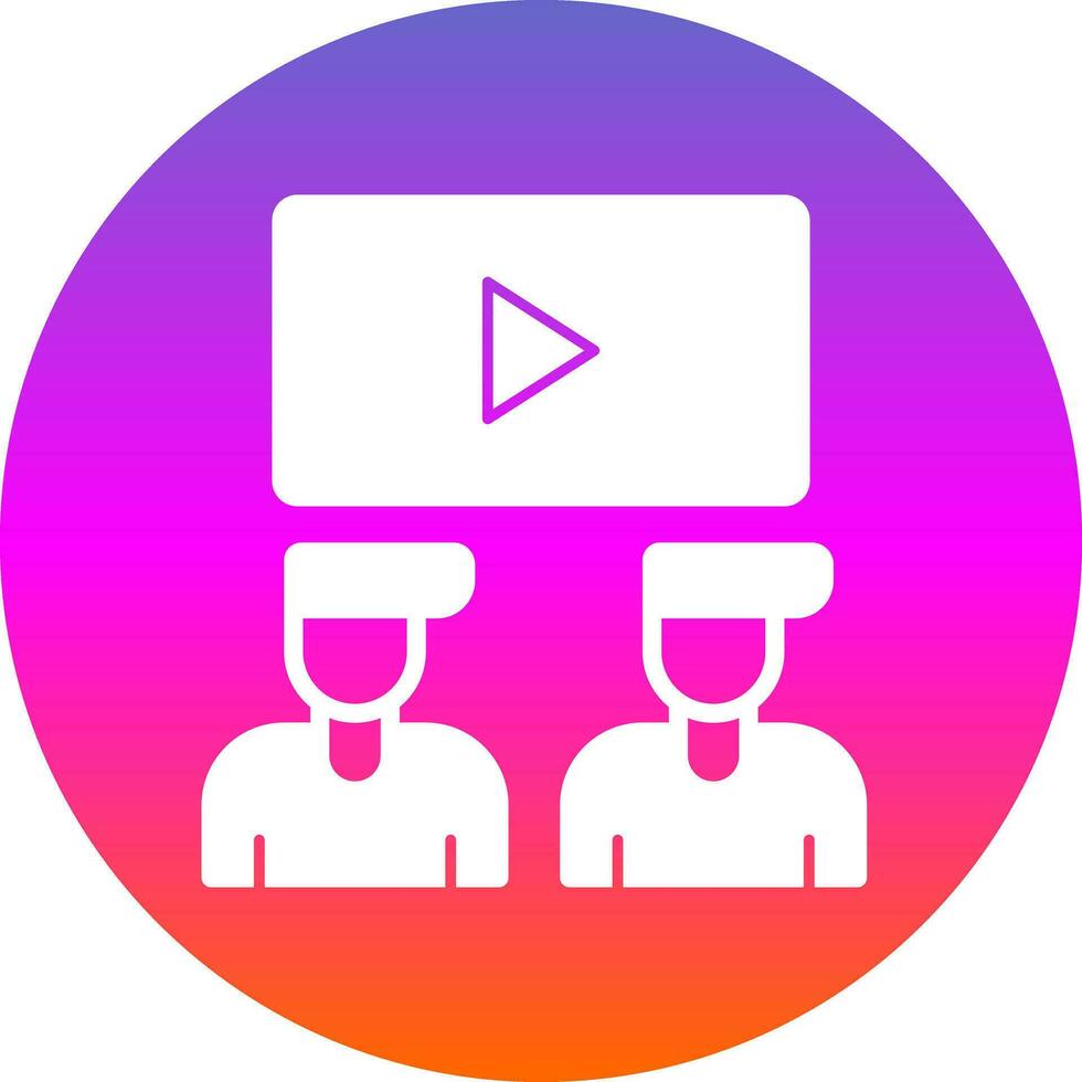 Audience Vector Icon Design