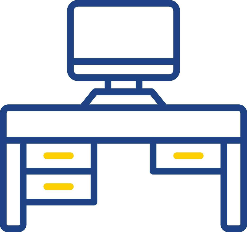 Work Space Vector Icon Design
