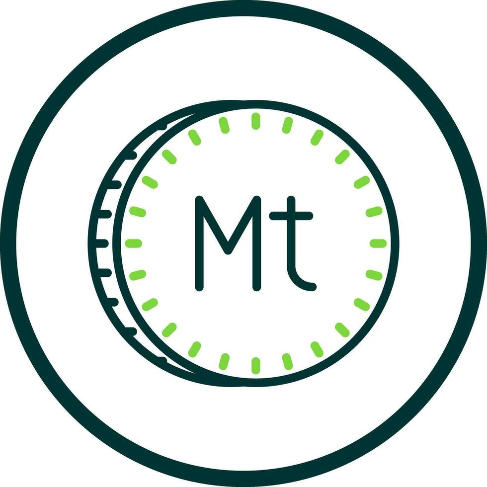 Metical Vector Icon Design