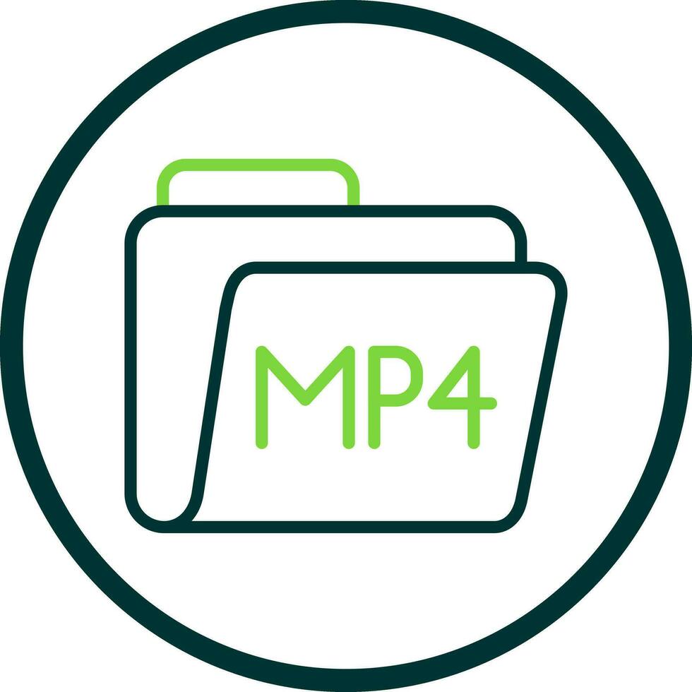 Mp4 Vector Icon Design