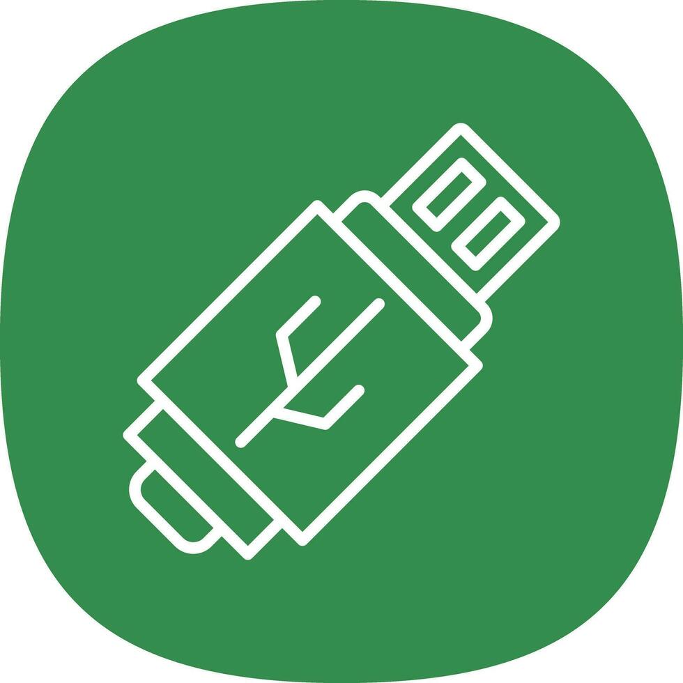 Usb Vector Icon Design