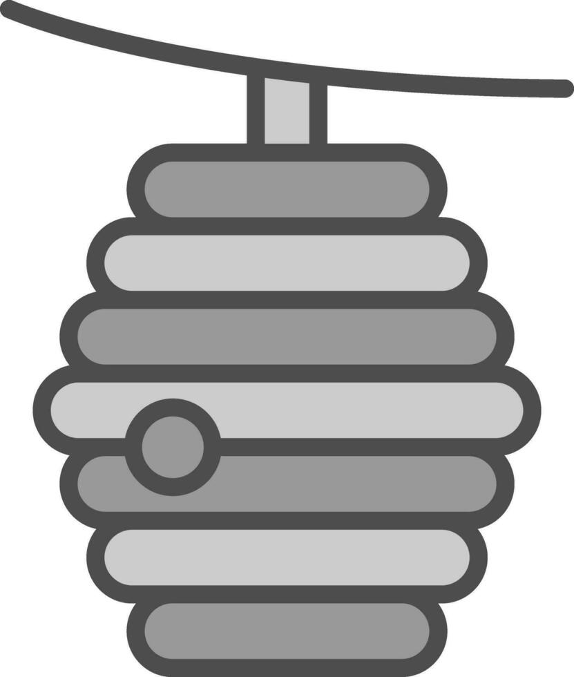 Beehive Vector Icon Design