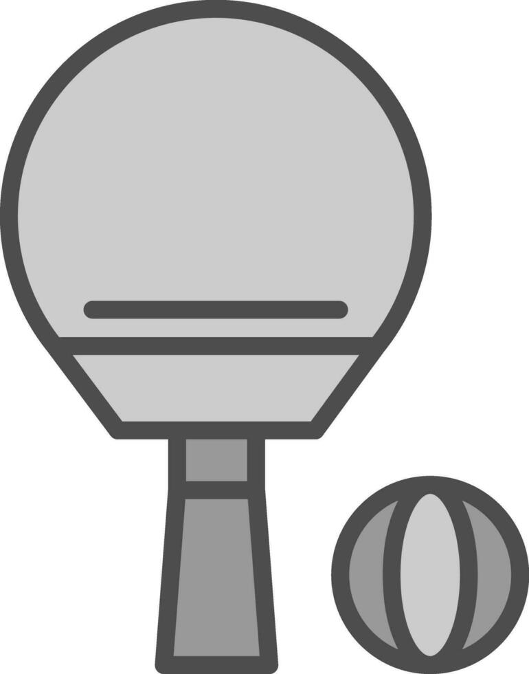 Ping Pong Vector Icon Design