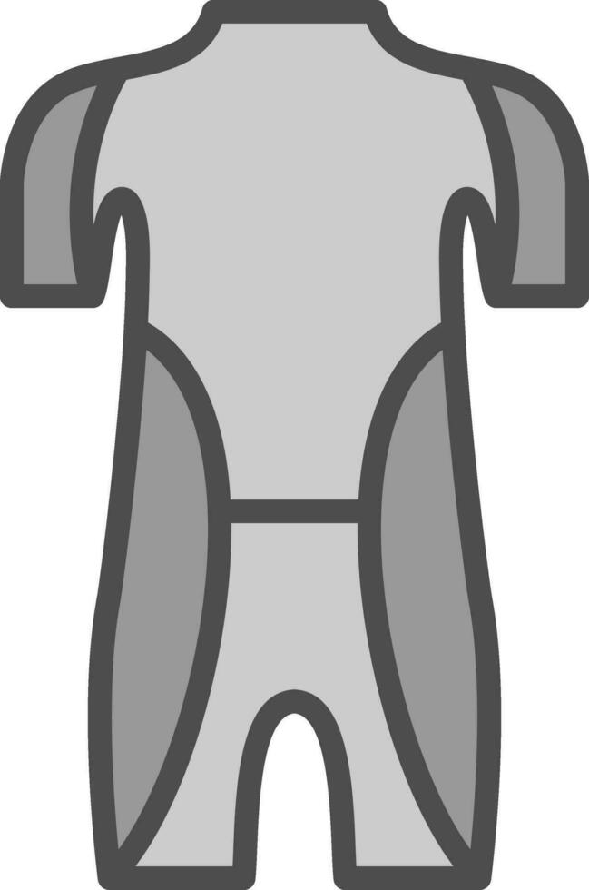Wet Suit Vector Icon Design