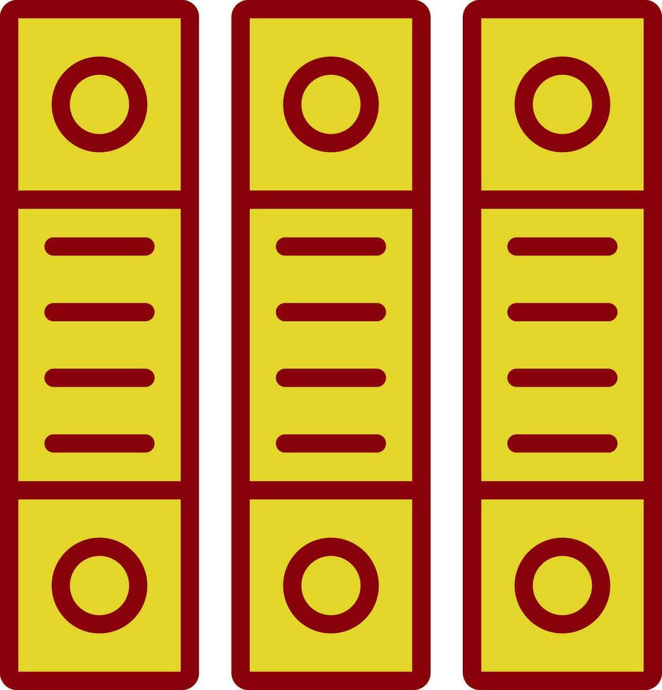 Binders Vector Icon Design