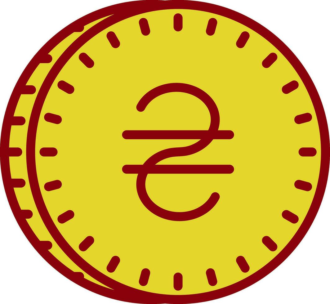 Hryvnia Vector Icon Design