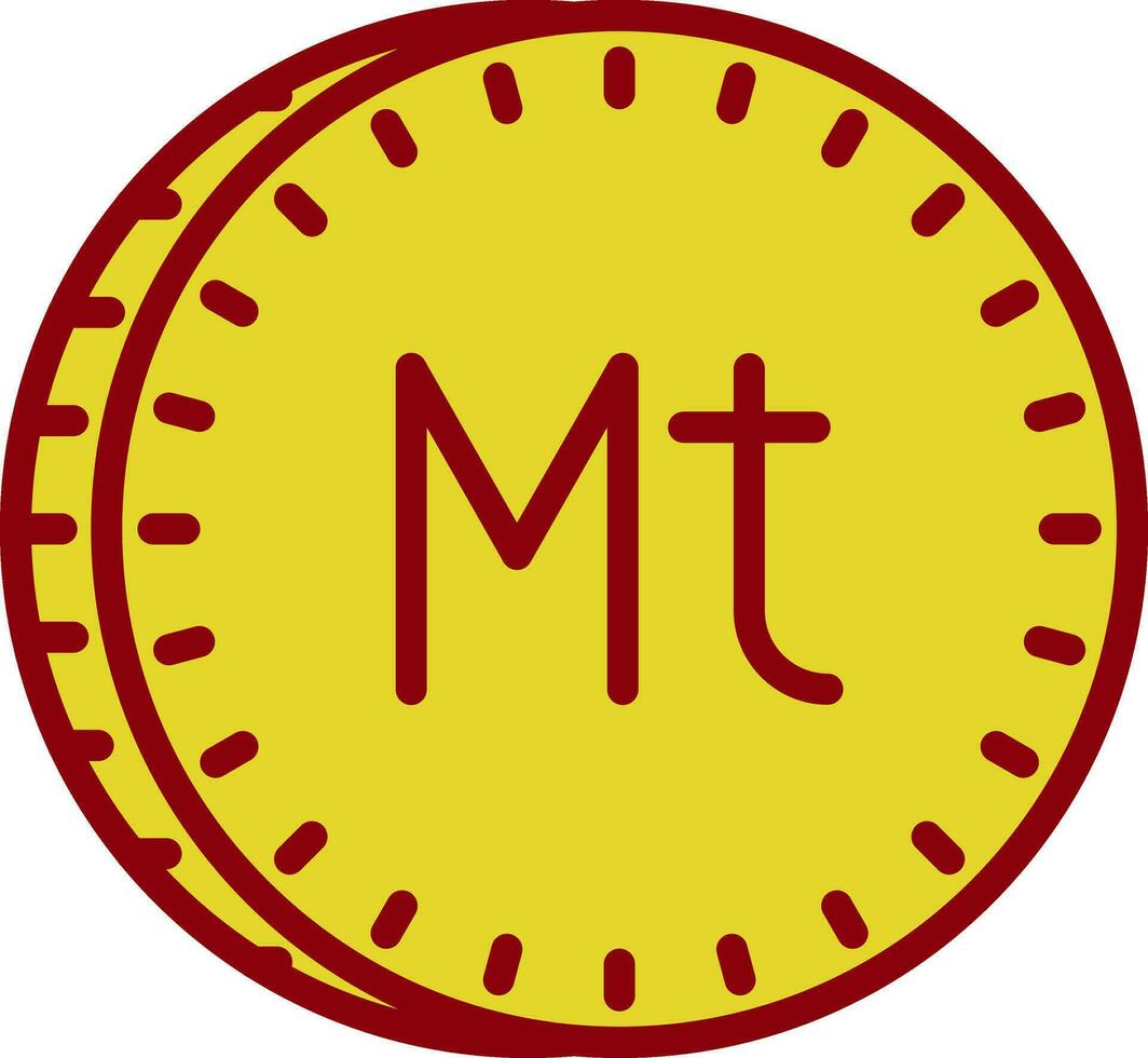 Metical Vector Icon Design