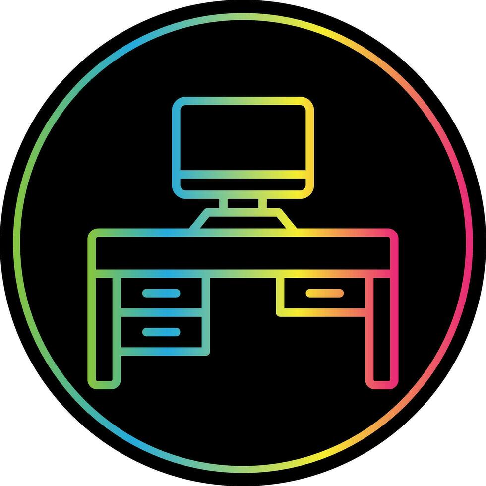 Work Space Vector Icon Design