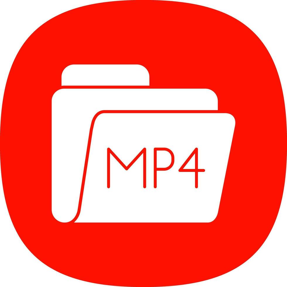 Mp4 Vector Icon Design
