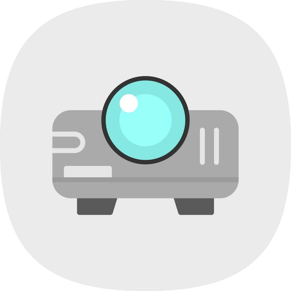 Projector Device Vector Icon Design