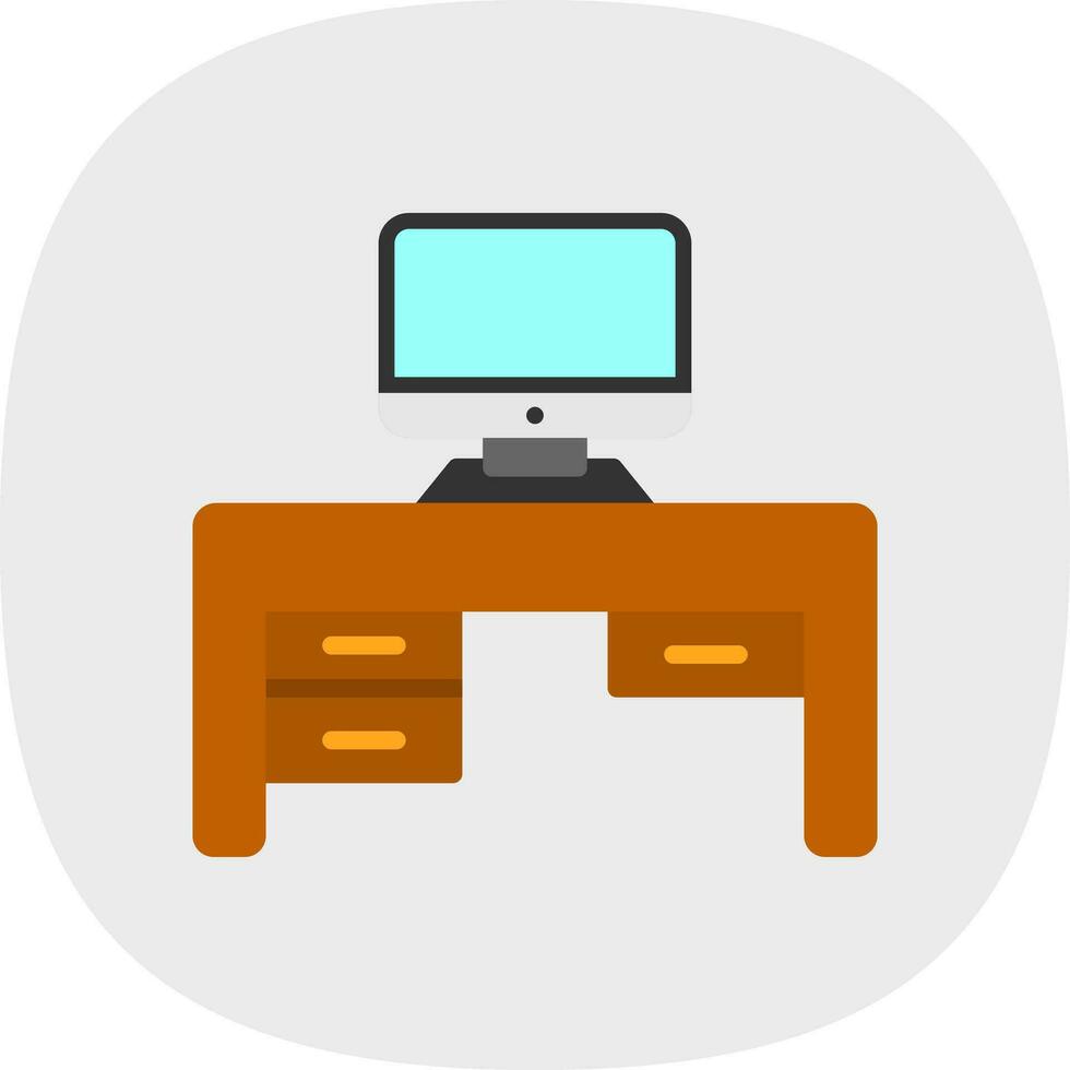 Work Space Vector Icon Design