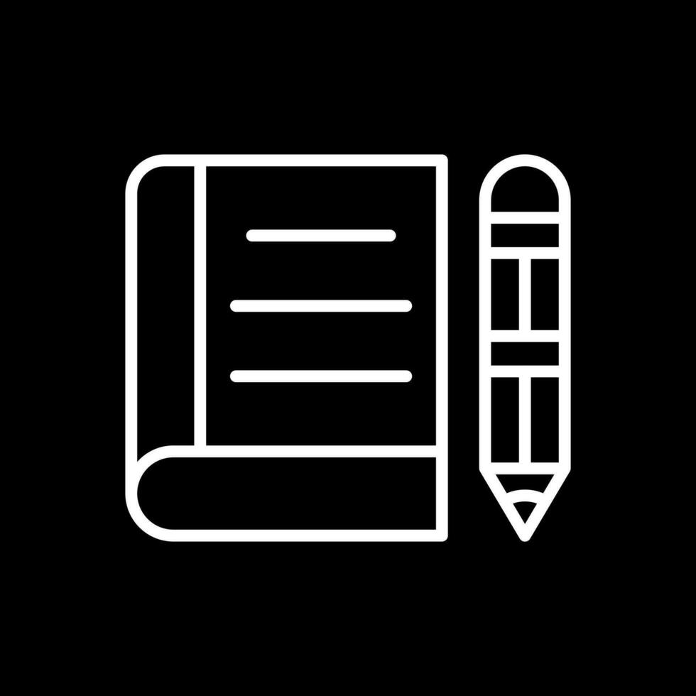 Notebook Vector Icon Design