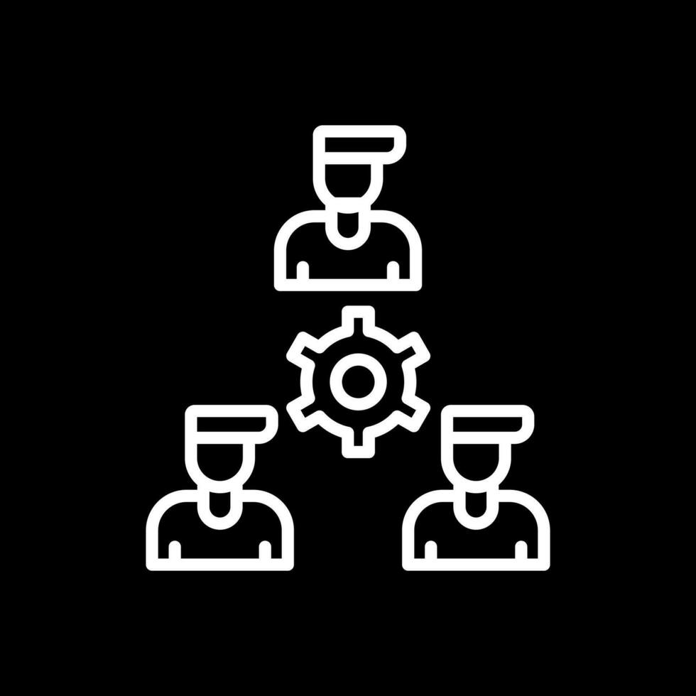 Collaboration Vector Icon Design