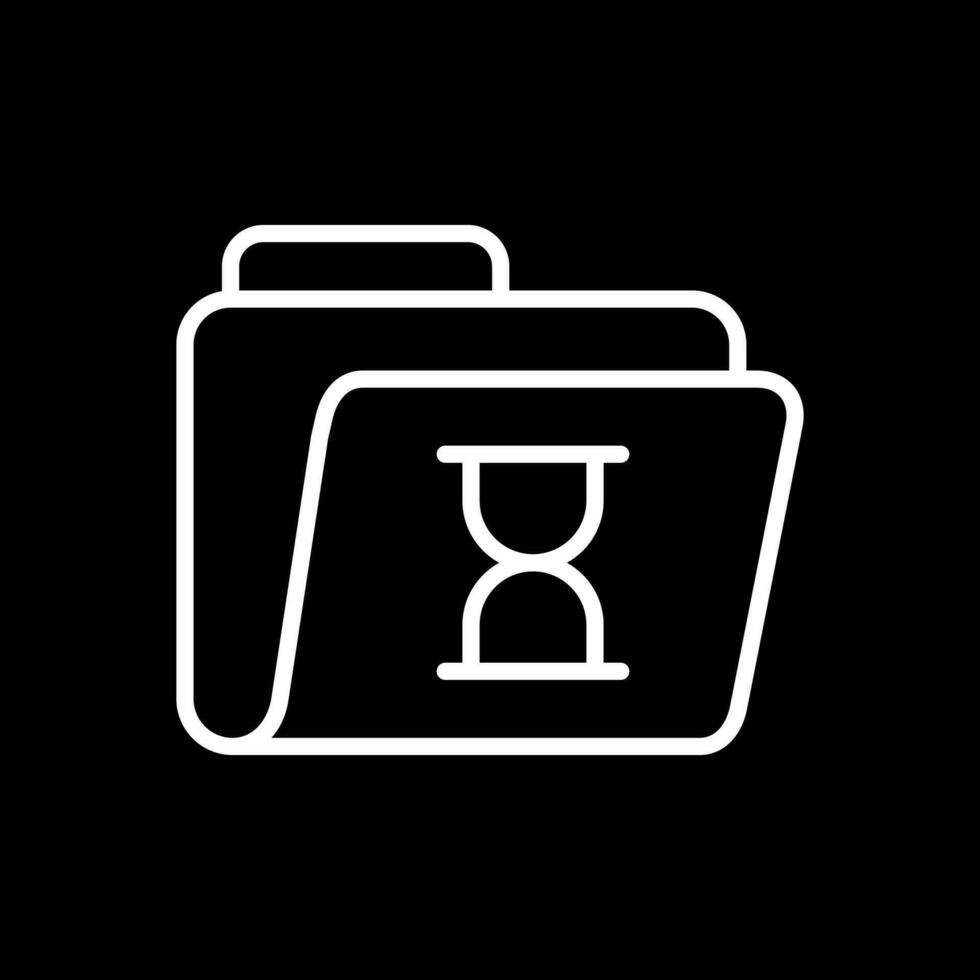 Hourglass Vector Icon Design