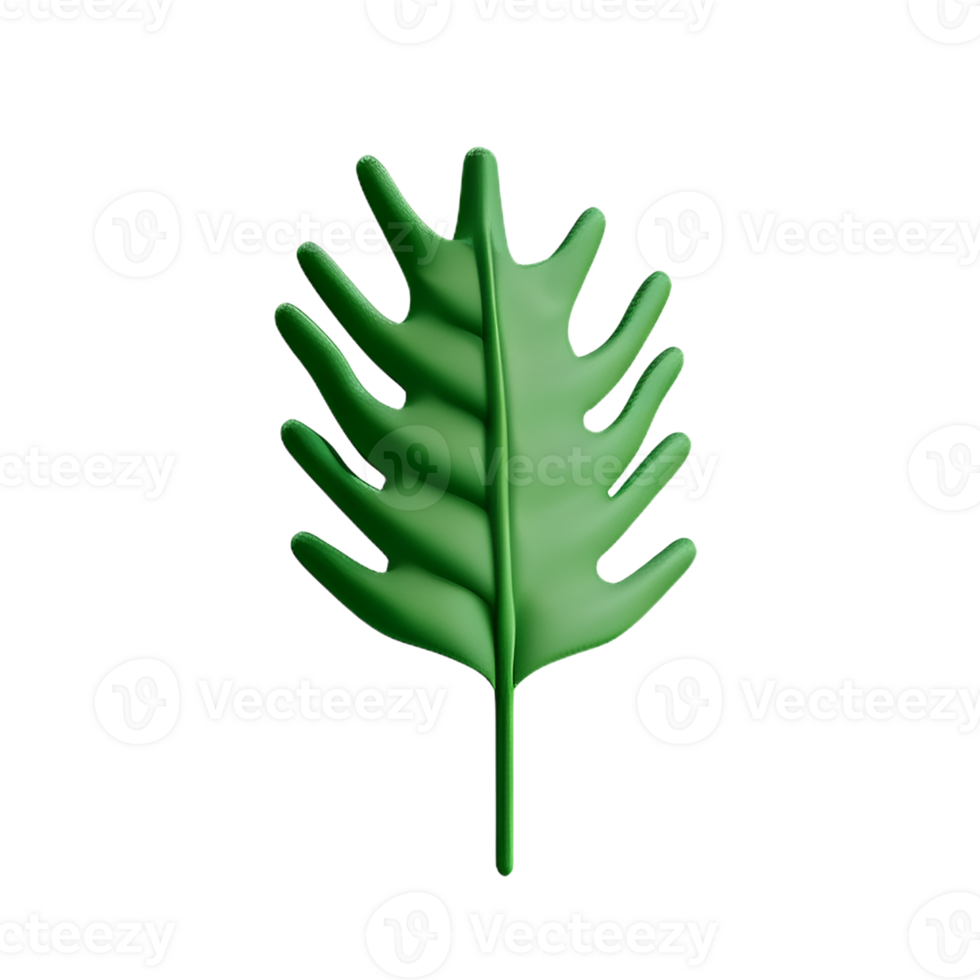 fern 3d rendering icon illustration png