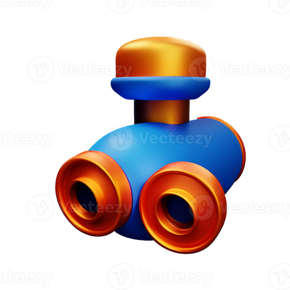 engine 3d rendering icon illustration png