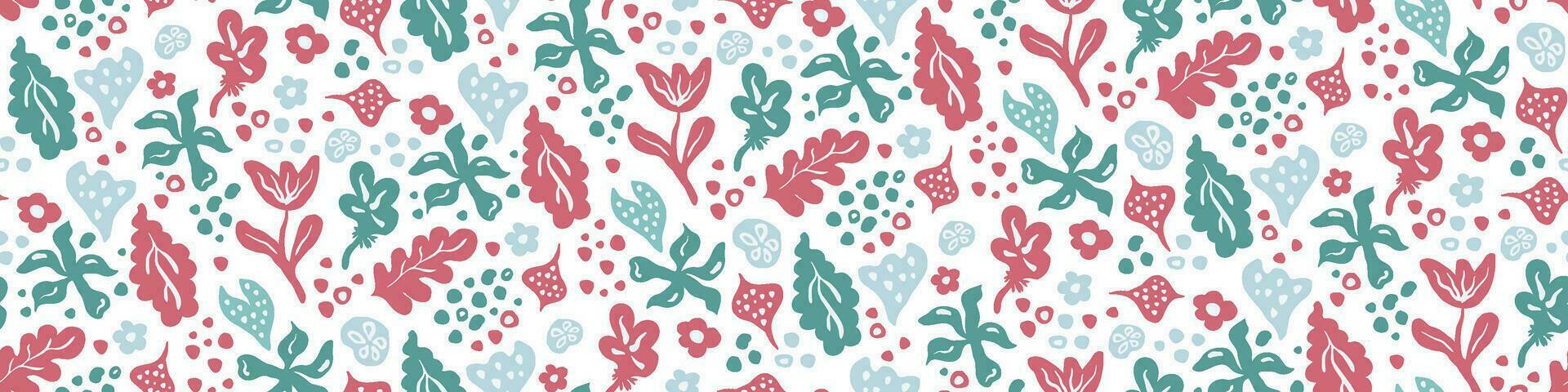 Abstract flower pattern. Vector floral geometric shapes background. Modern simple seamless print for fabric textile