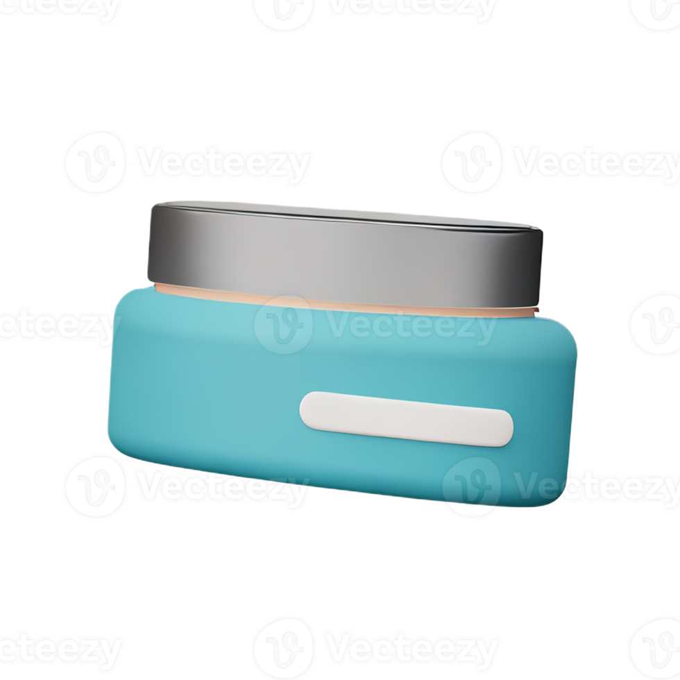 skincare 3d rendering icon illustration png
